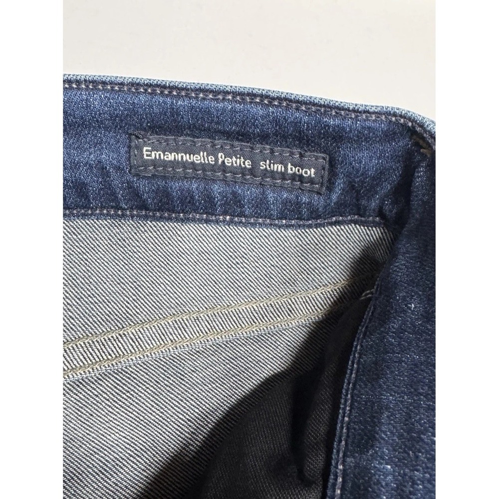 Citizens of Humanity Jeans Emmanuelle Slim Boot Womens 32 Blue Dark Wash‎ - Picture 10 of 16
